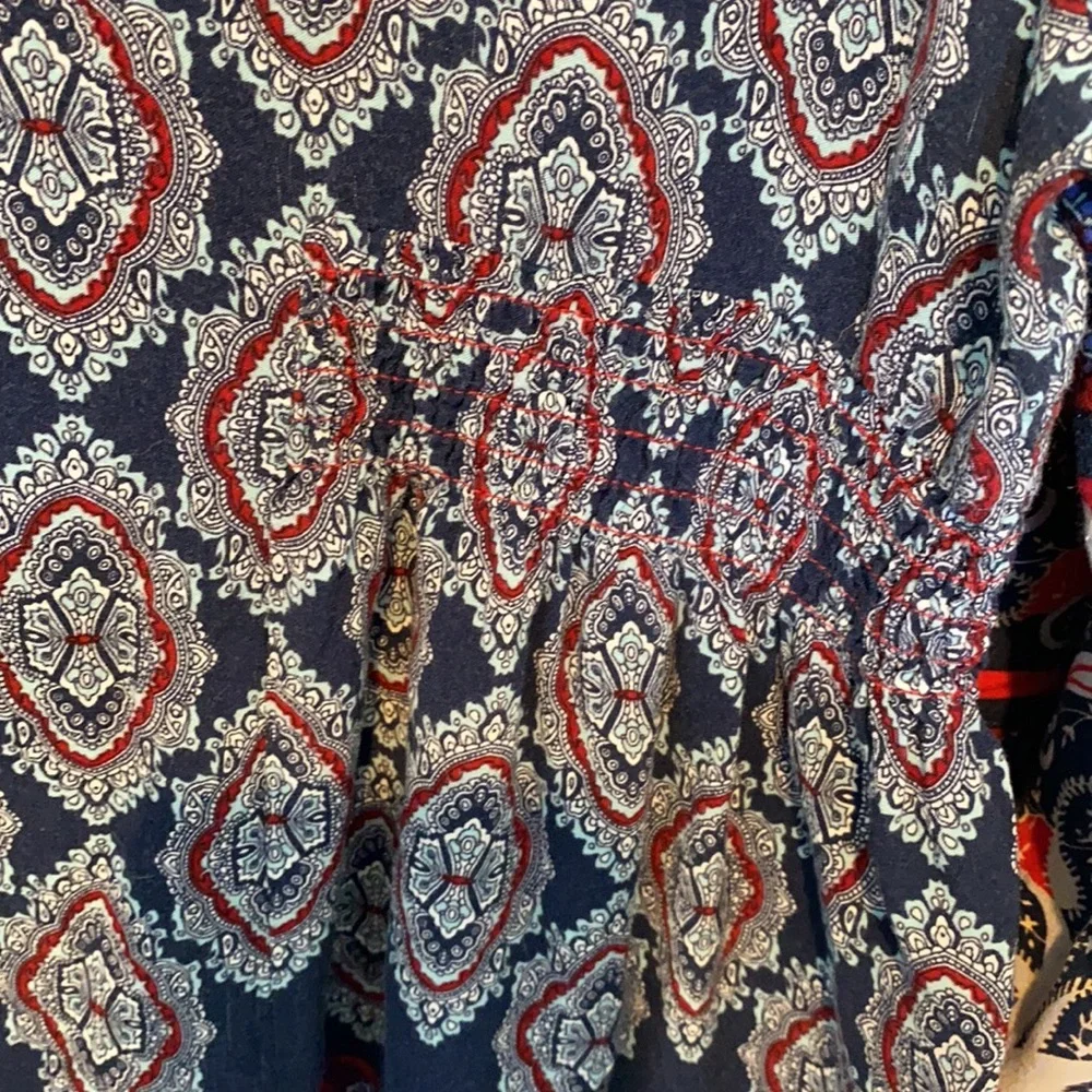 💜💜 Umgee Boho Paisley Spring Dress Size M
